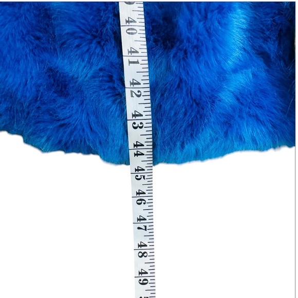 Free People Vibrant Blue Long Coat - Picture 15 of 16